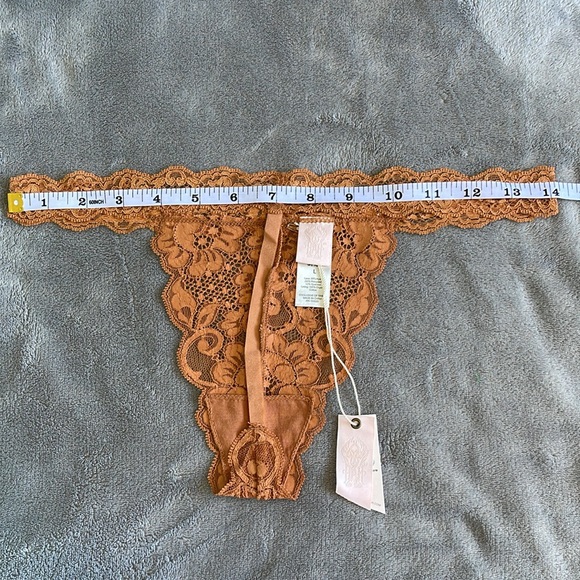 String me a thong - we are HAH(FP) - SZ L - Brown sugar - NWT - Picture 5 of 7